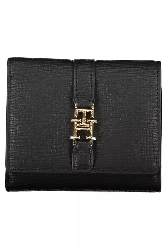 Tommy Hilfiger Black Polyethylene Women Wallet