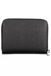 Tommy Hilfiger Elegant Black Polyethylene Zip Wallet