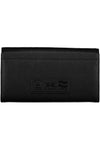 La Martina Elegant Black Polyethylene Wallet with Logo