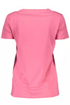 Scervino Street Pink Cotton Women T-Shirt