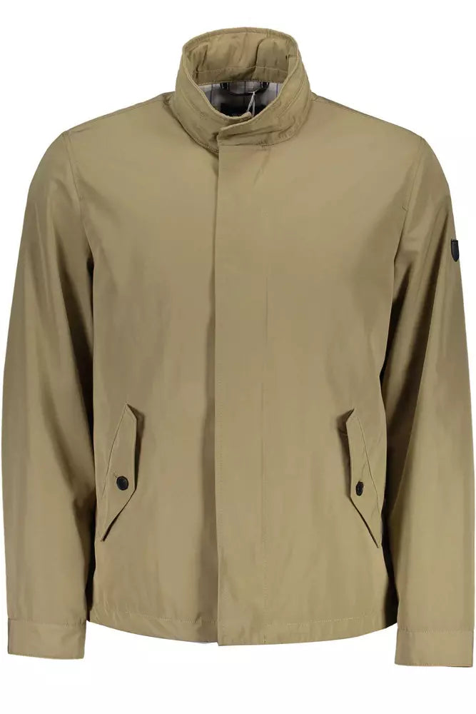 Gant Beige Polyester Men Jacket