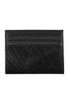 Tommy Hilfiger Sleek Black Leather Card Holder