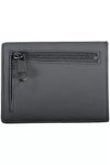 Calvin Klein Sleek Black Card Holder with Coin Pocket