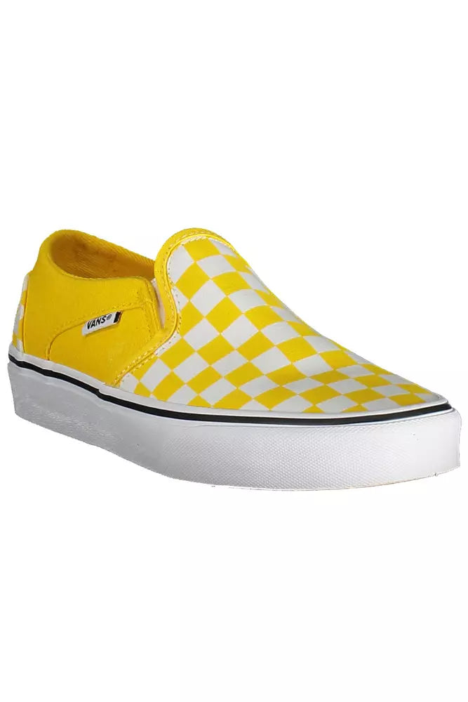 Vans Yellow Polyester Women Sneaker - ACCEXO