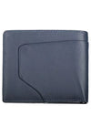 Piquadro Sleek Dual-Compartment Leather Wallet with RFID Block