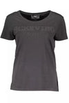 Scervino Street Black Cotton Women Top