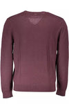 Napapijri Timeless Pink Wool V-Neck Sweater