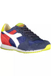 Diadora Elegant Blue Contrasts Lace-Up Sneaker