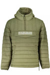 Napapijri Eco-Conscious Hooded Green Jacket