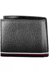 Tommy Hilfiger Elegant Black Leather Men's Wallet