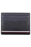 Tommy Hilfiger Elegant Blue Leather Card Holder