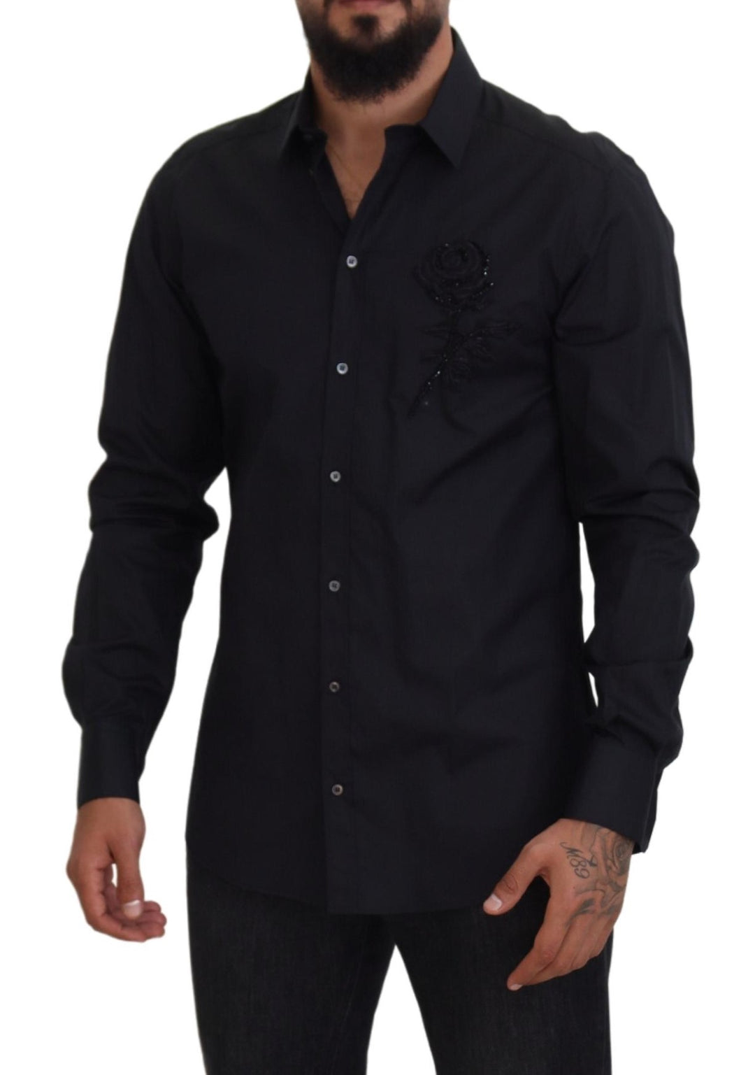 Dolce & Gabbana Elegant Slim Fit Formal Dress Shirt