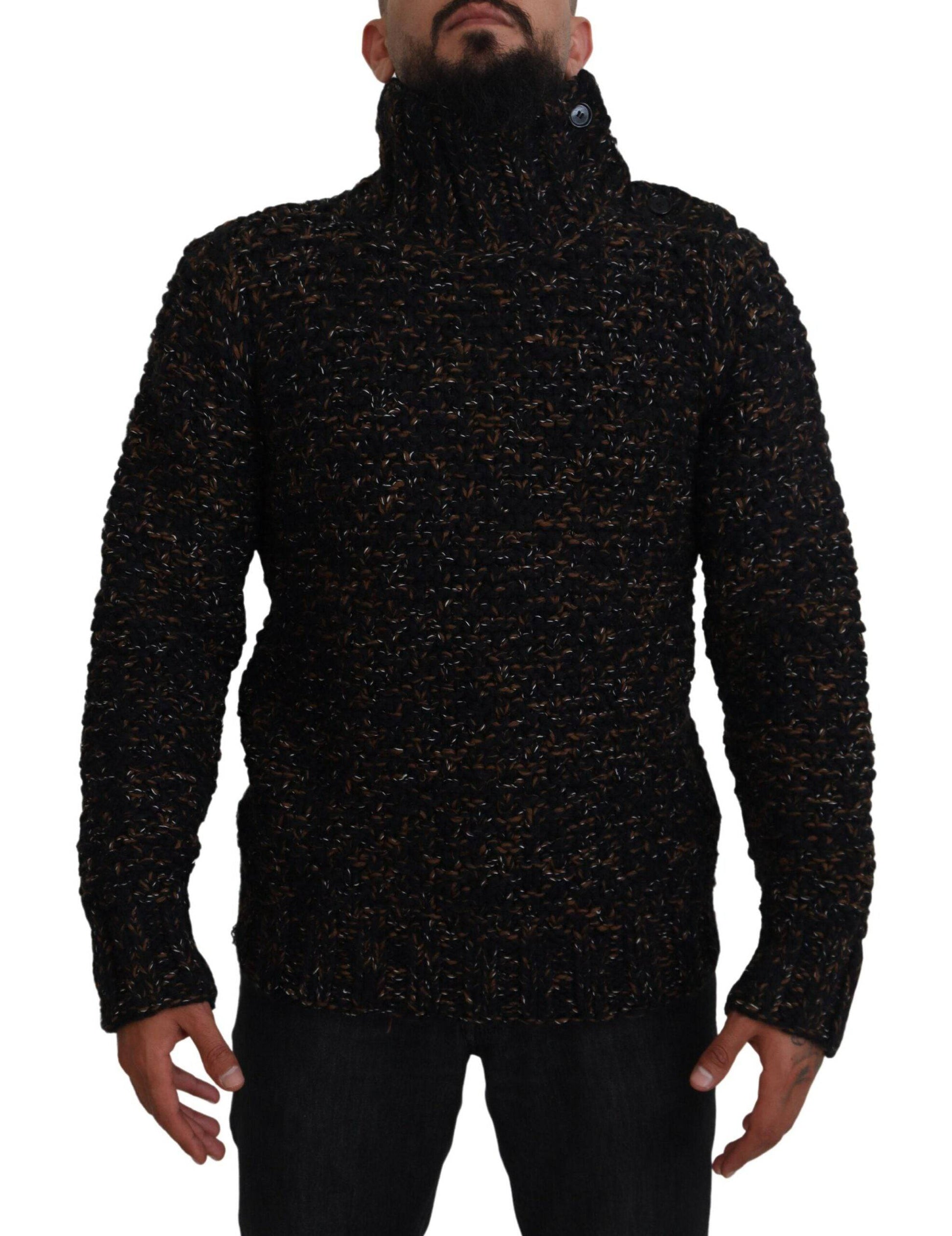Dolce & Gabbana Elegant Turtleneck Sweater in Luxurious Wool Blend - ACCEXO