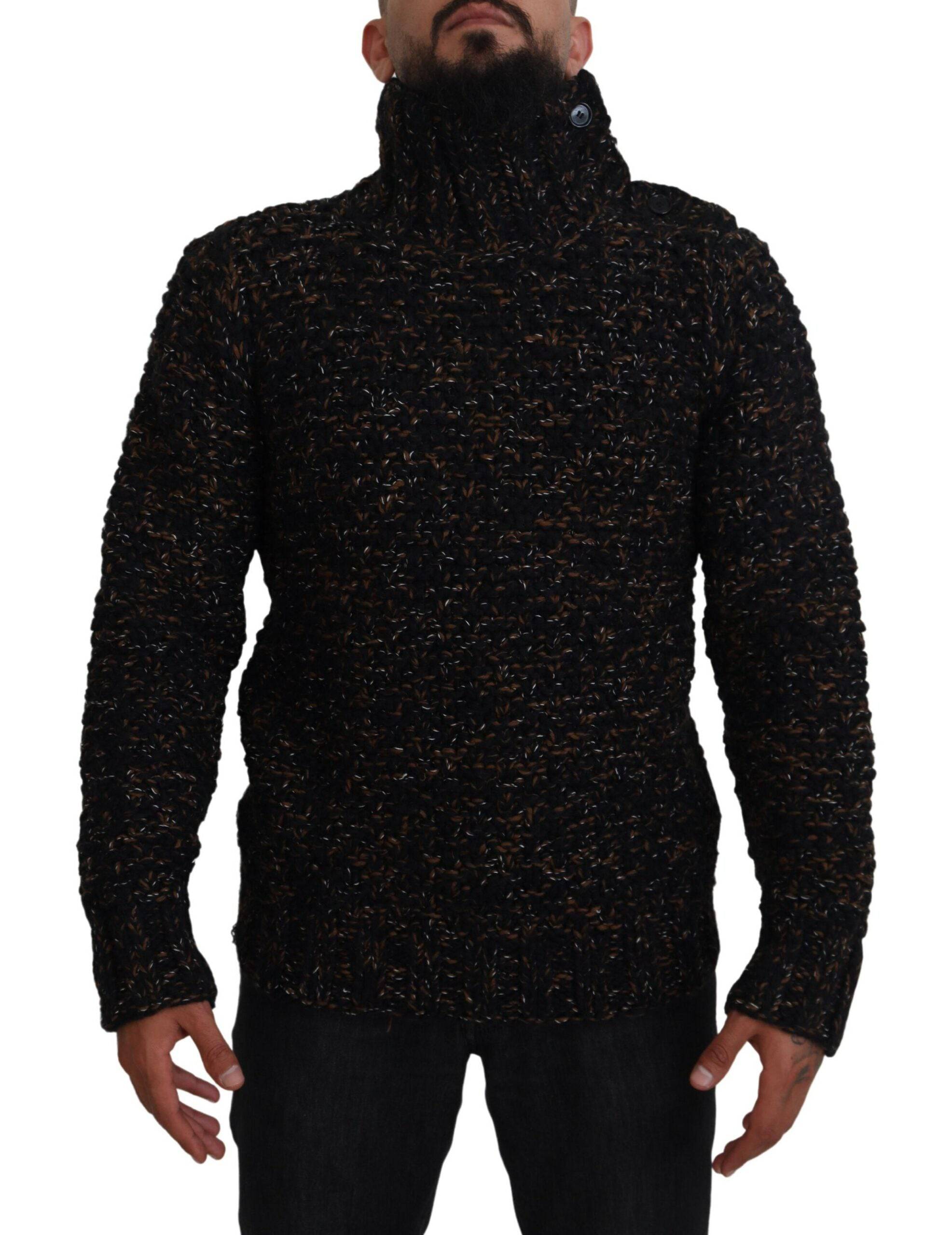 Dolce & Gabbana Elegant Turtleneck Sweater in Luxurious Wool Blend - ACCEXO