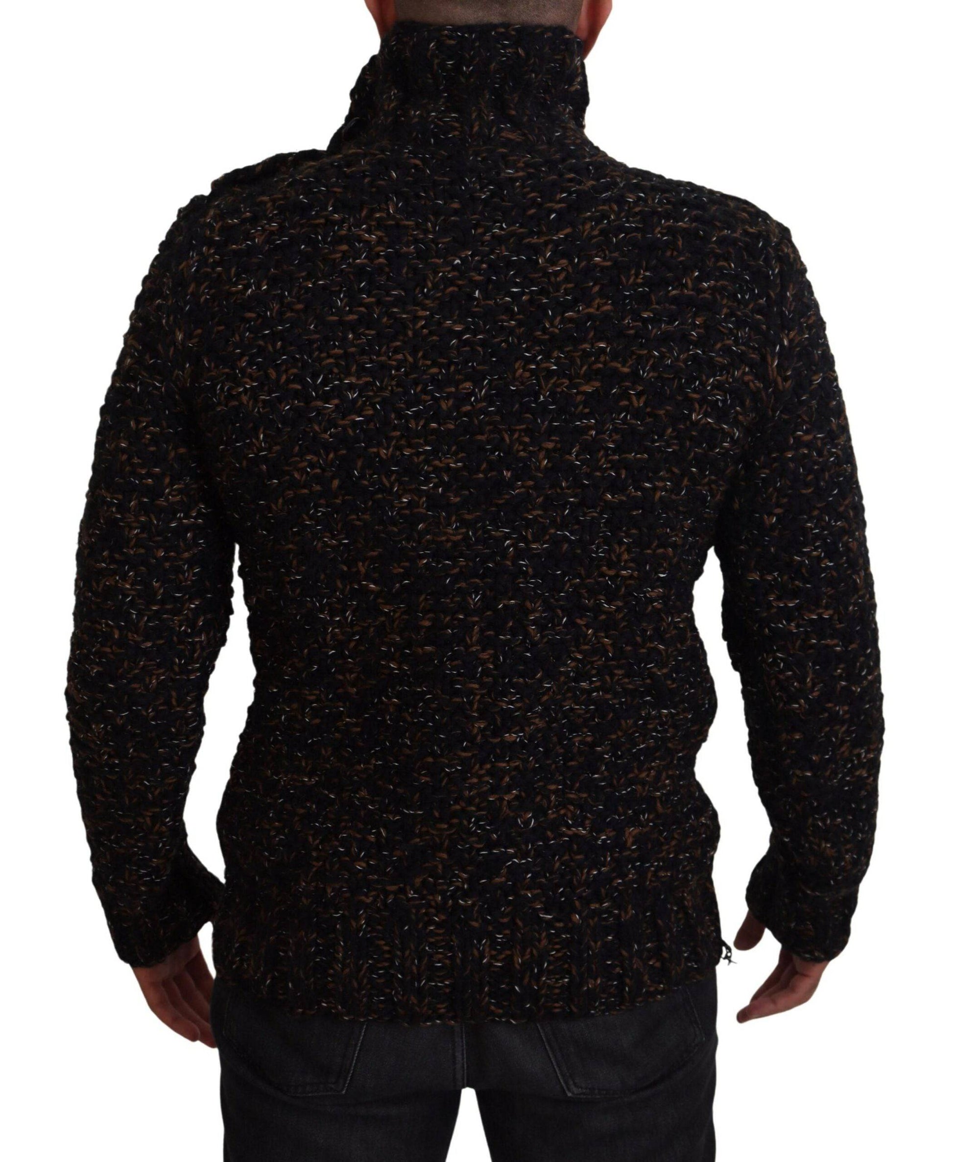 Dolce & Gabbana Elegant Turtleneck Sweater in Luxurious Wool Blend - ACCEXO
