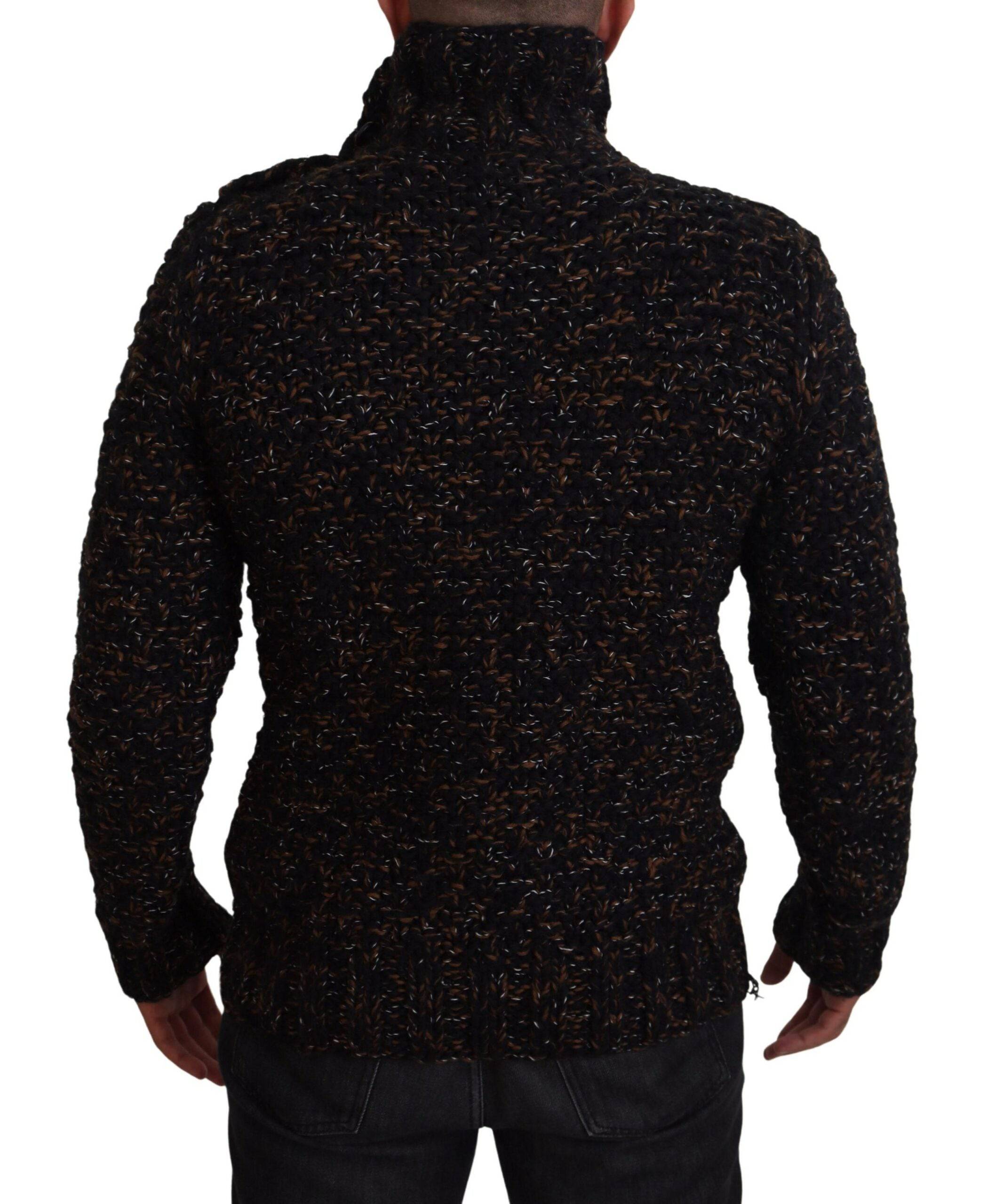 Dolce & Gabbana Elegant Turtleneck Sweater in Luxurious Wool Blend - ACCEXO