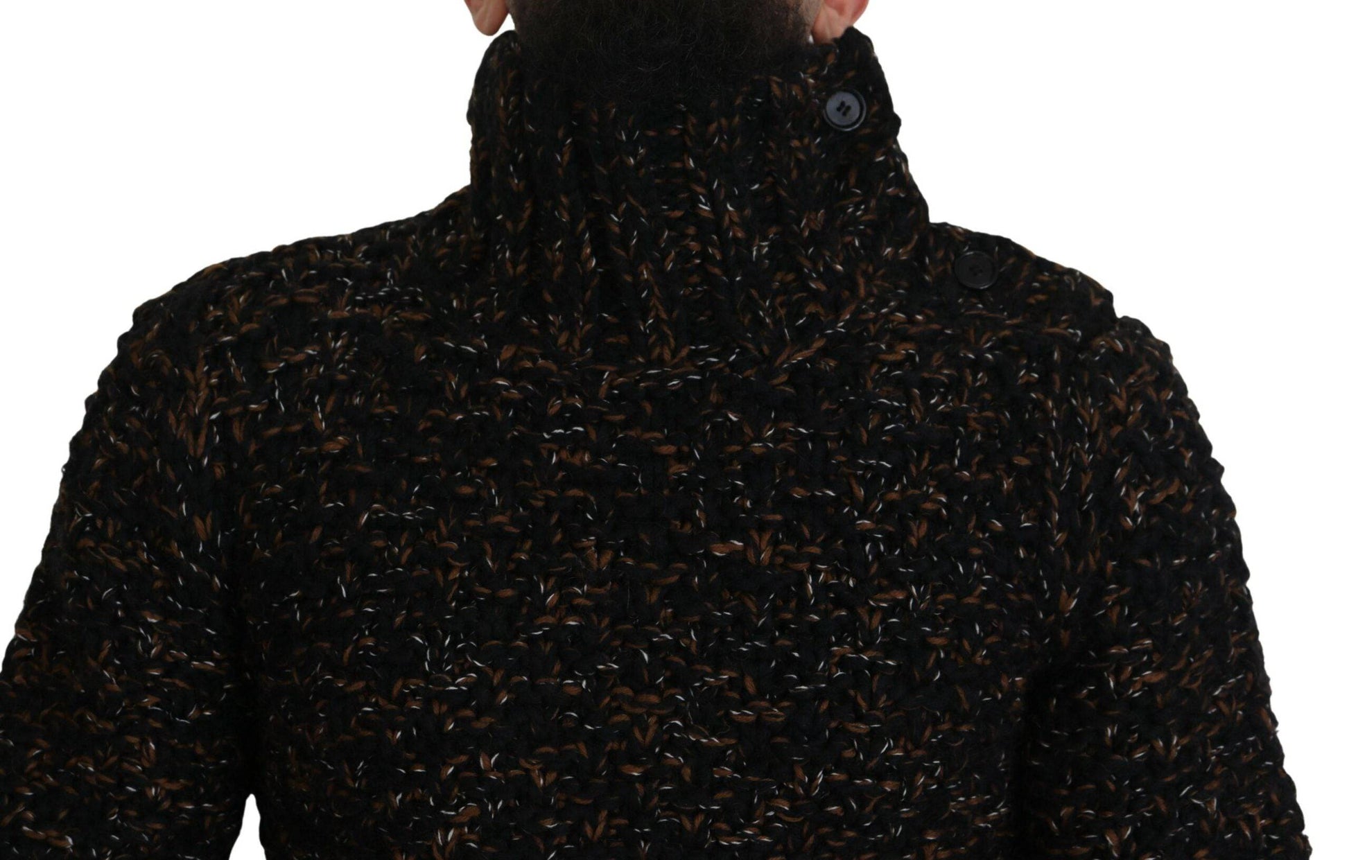 Dolce & Gabbana Elegant Turtleneck Sweater in Luxurious Wool Blend - ACCEXO