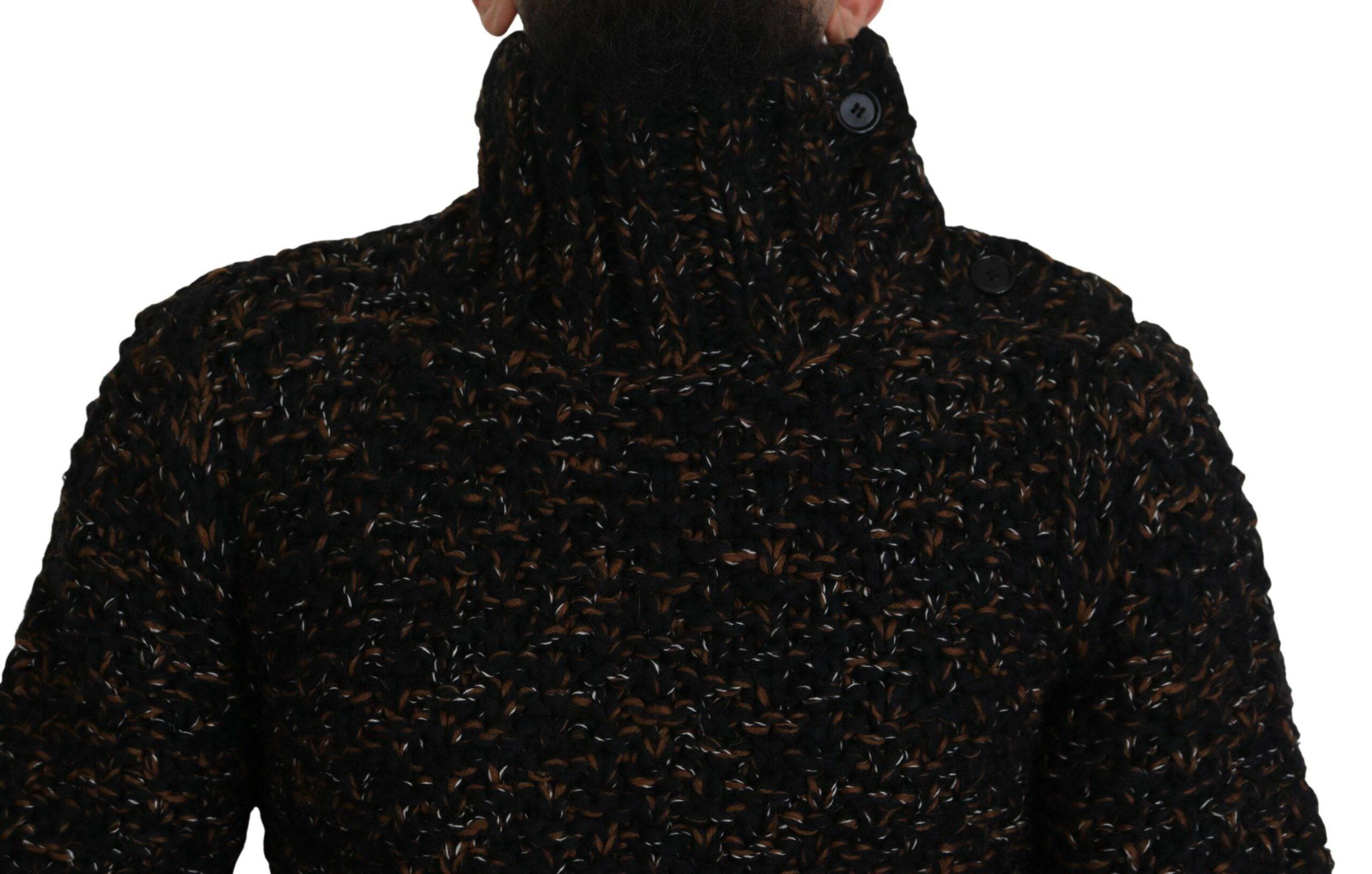 Dolce & Gabbana Elegant Turtleneck Sweater in Luxurious Wool Blend - ACCEXO