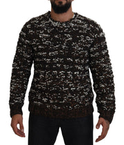 Dolce & Gabbana Elegant Bronze Knit Pullover Sweater - ACCEXO
