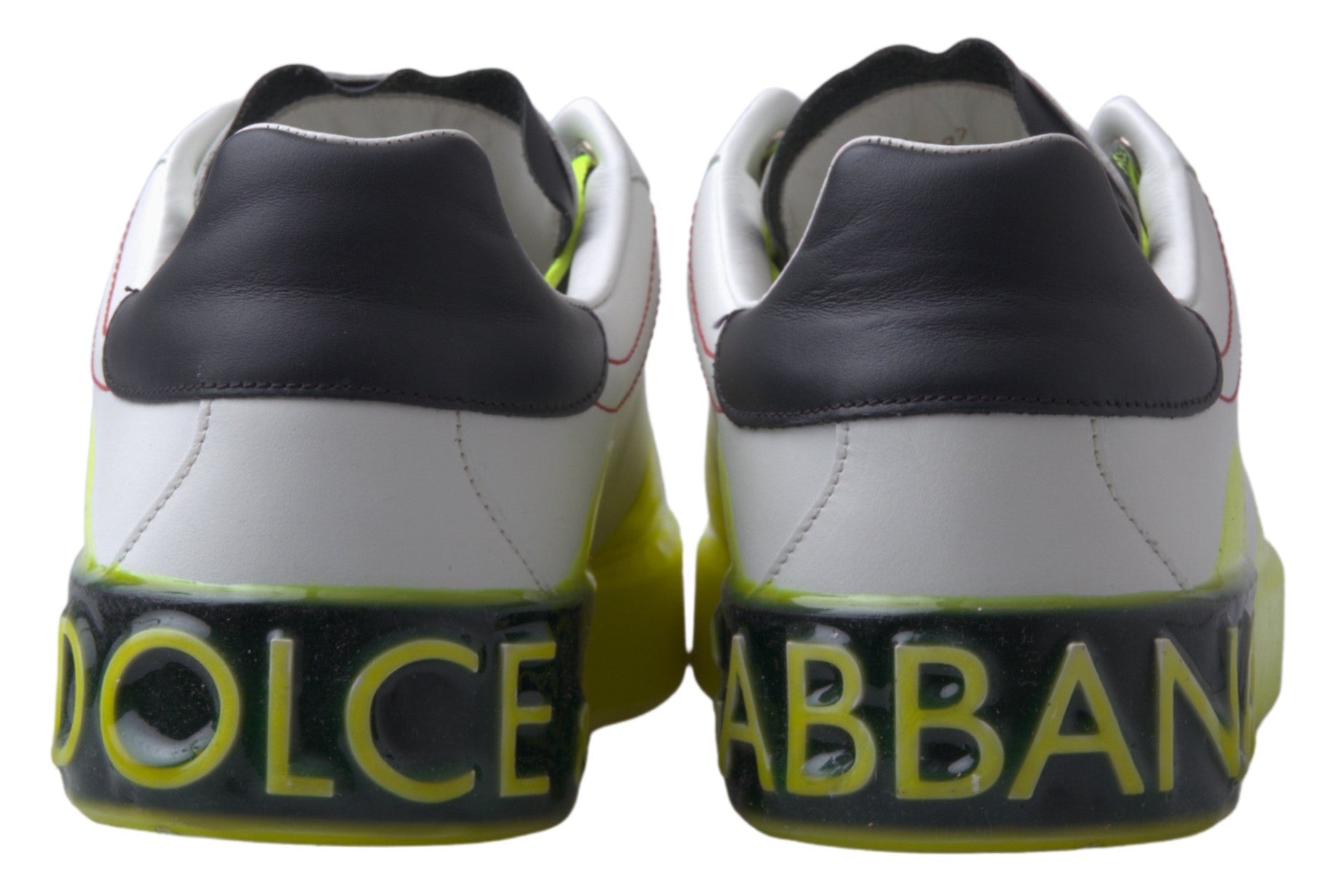 Dolce & Gabbana Sleek Portofino Low Top Leather Sneakers - ACCEXO