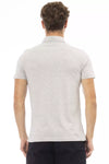 Baldinini Trend Gray Cotton Men Polo