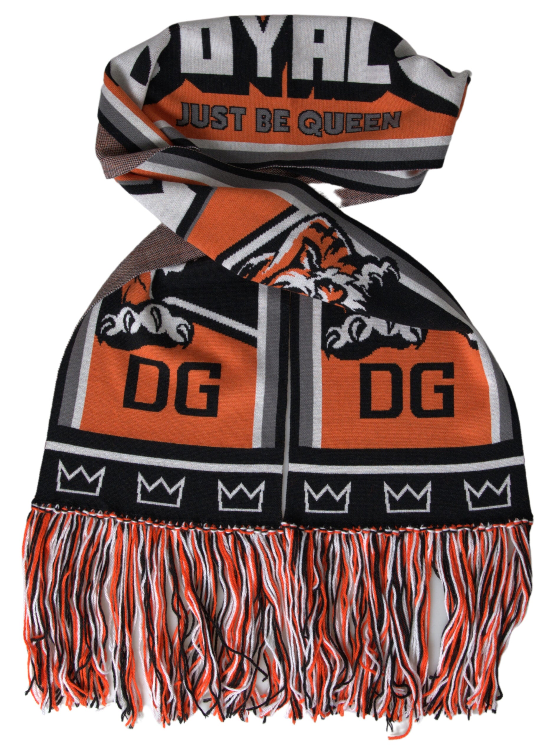 Dolce & Gabbana Exquisite Multicolor Wool-Cashmere Scarf - ACCEXO