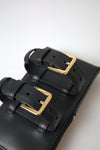 Dolce & Gabbana Elegant Leather Wristlet Clutch