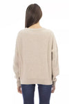 Baldinini Trend Beige Wool Women Sweater