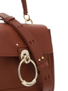 Chloé Elegant Sepia Brown Calfskin Shoulder Handbag