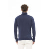 Baldinini Trend Blue Modal Men Sweater