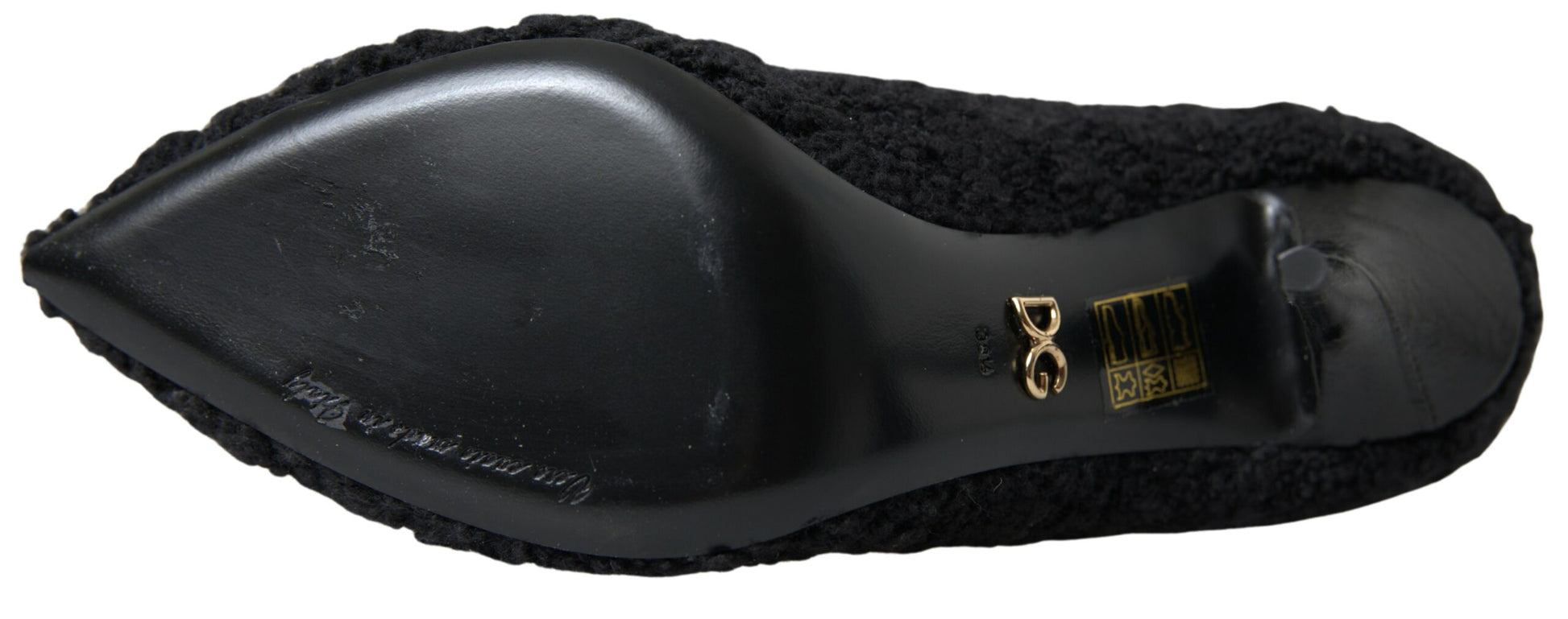 Dolce & Gabbana Elegant Virgin Wool Mid Calf Boots - ACCEXO