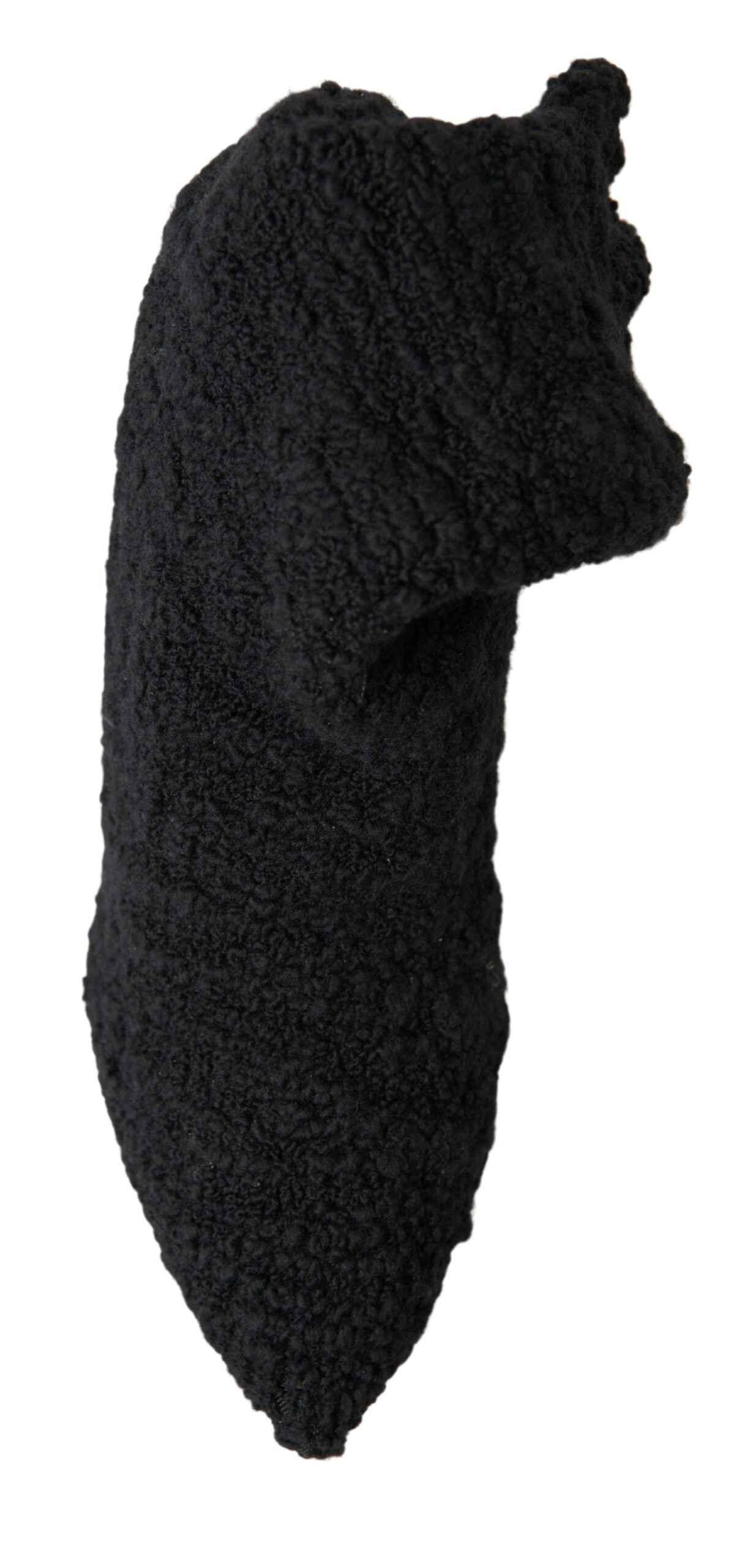 Dolce & Gabbana Elegant Virgin Wool Mid Calf Boots - ACCEXO