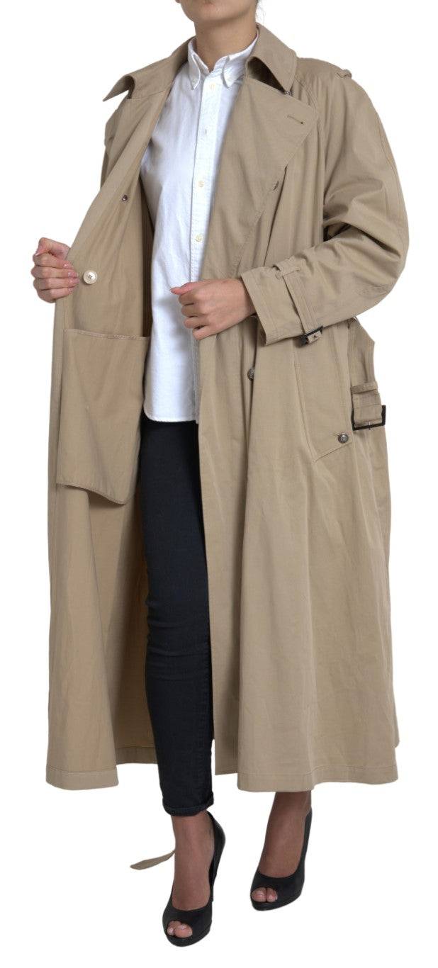 Dolce & Gabbana Elegant Double Breasted Trench Coat - ACCEXO