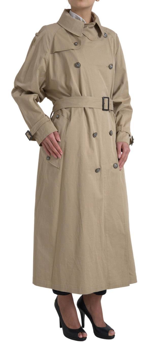 Dolce & Gabbana Elegant Double Breasted Trench Coat - ACCEXO