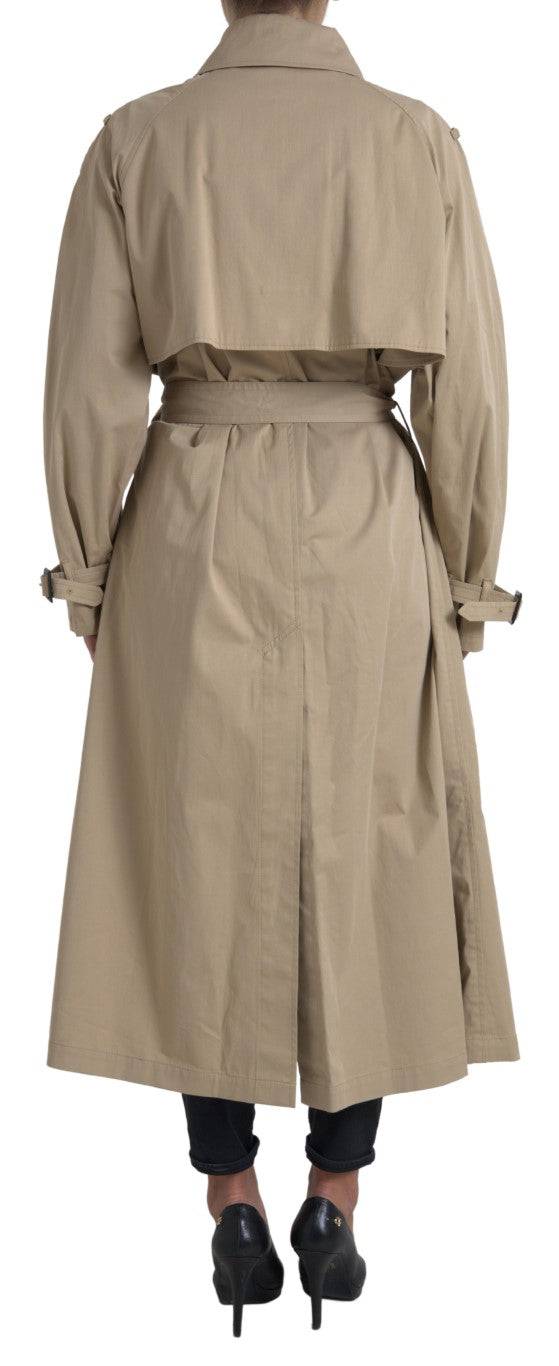 Dolce & Gabbana Elegant Double Breasted Trench Coat - ACCEXO