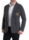 Dolce & Gabbana Elegant Slim Fit Cashmere Blazer