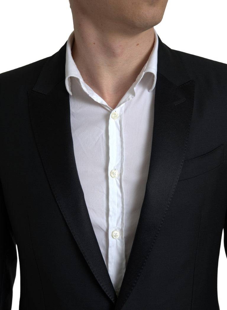 Dolce & Gabbana Exquisite Slim Fit Wool-Blend Blazer - ACCEXO