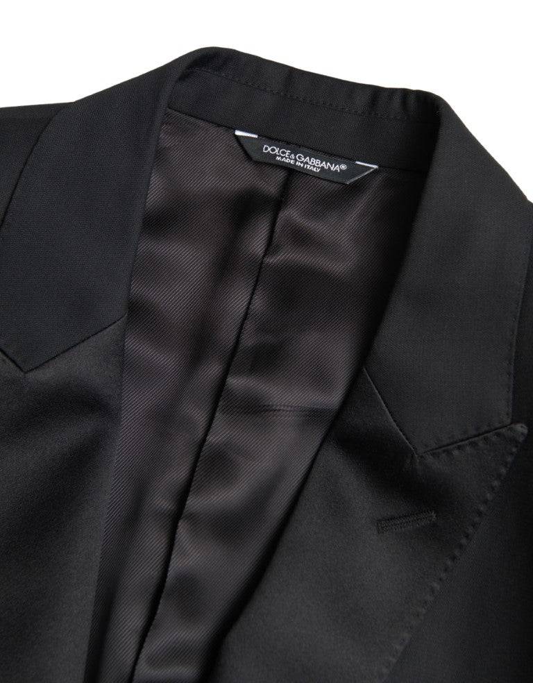 Dolce & Gabbana Exquisite Slim Fit Wool-Blend Blazer - ACCEXO