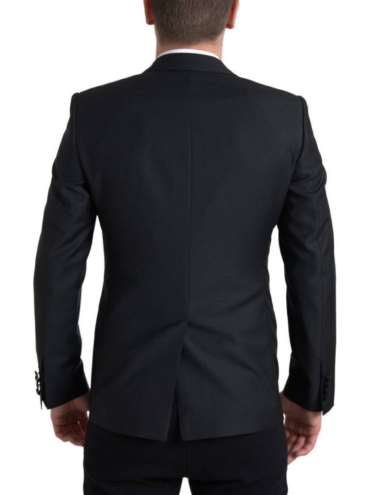 Dolce & Gabbana Exquisite Slim Fit Wool-Blend Blazer - ACCEXO