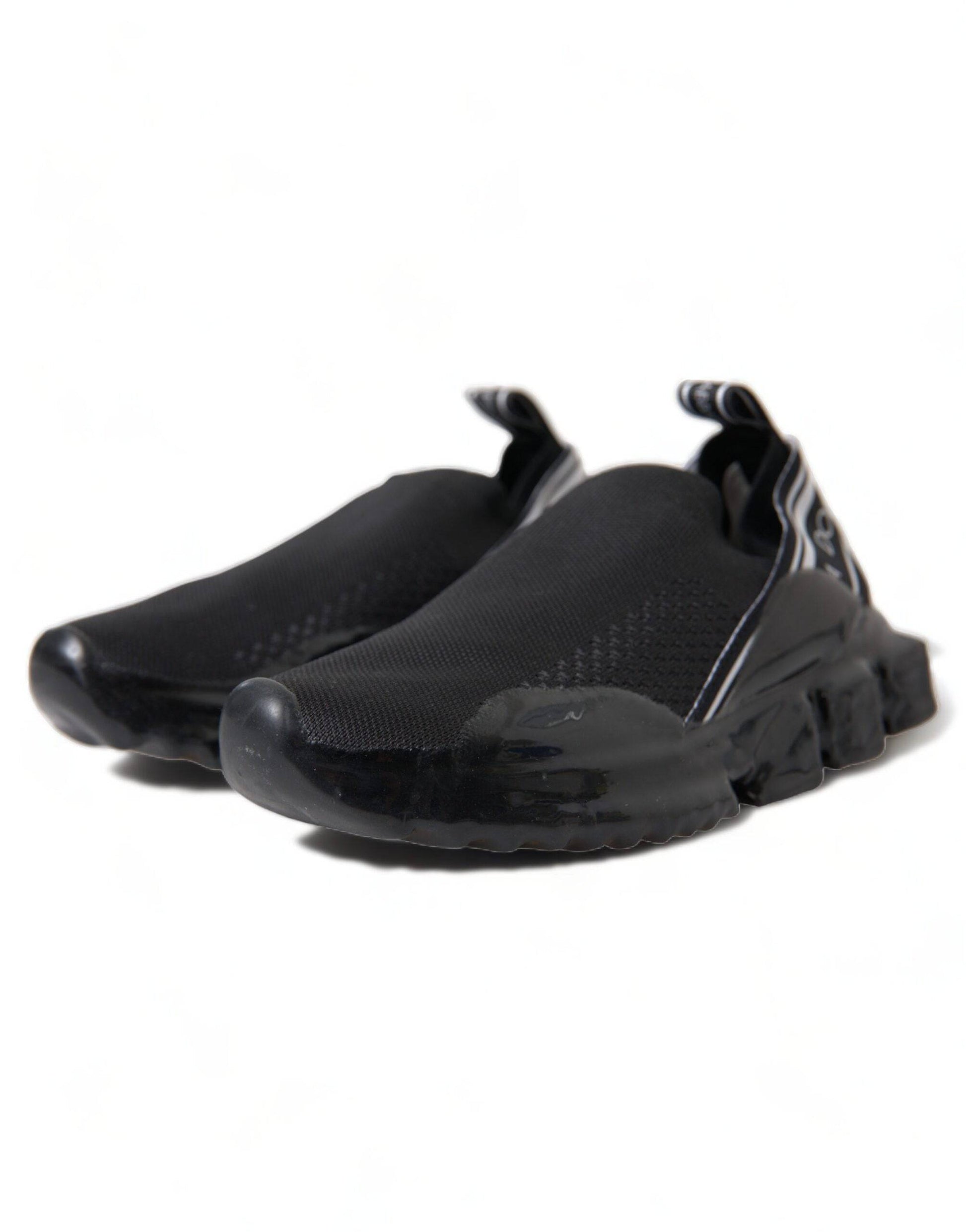 Dolce & Gabbana Chic Monochrome Sorrento Sneakers - ACCEXO