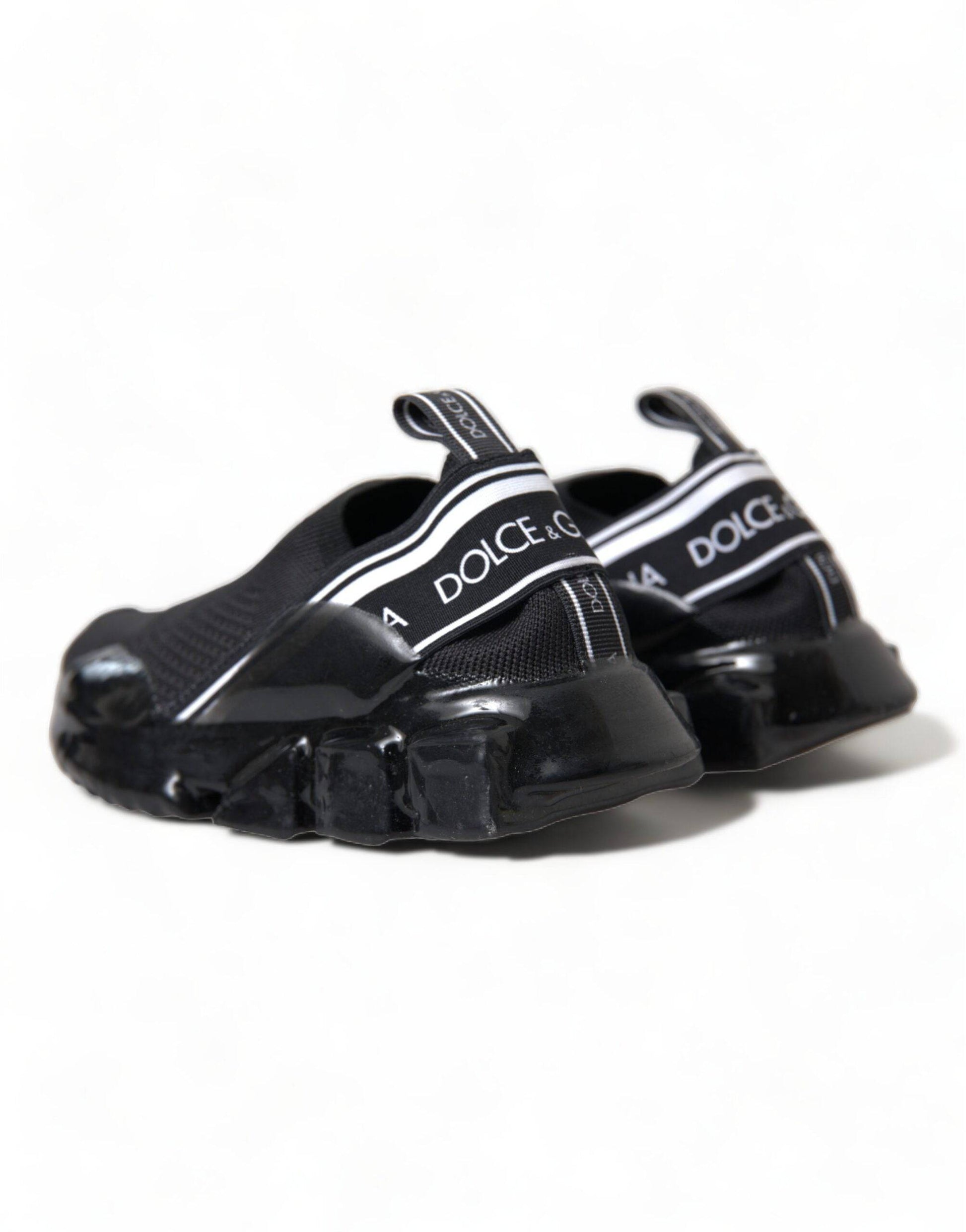Dolce & Gabbana Chic Monochrome Sorrento Sneakers - ACCEXO