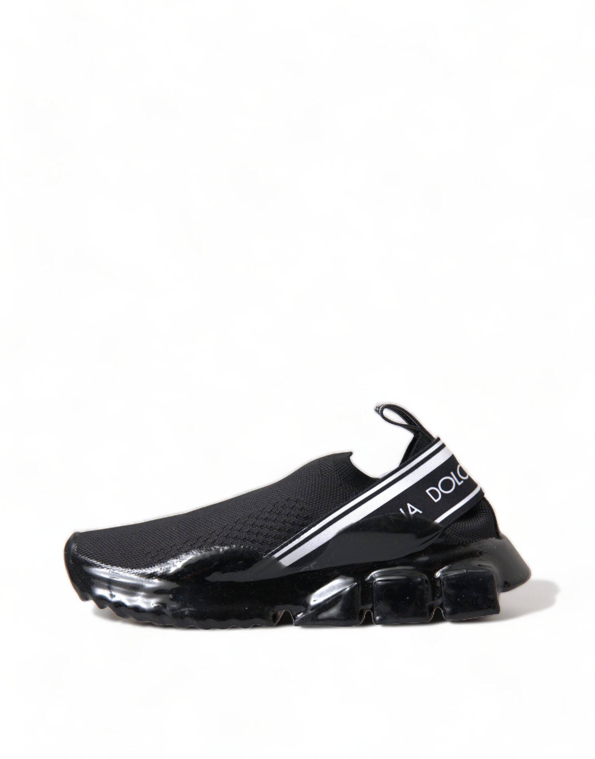 Dolce & Gabbana Chic Monochrome Sorrento Sneakers - ACCEXO