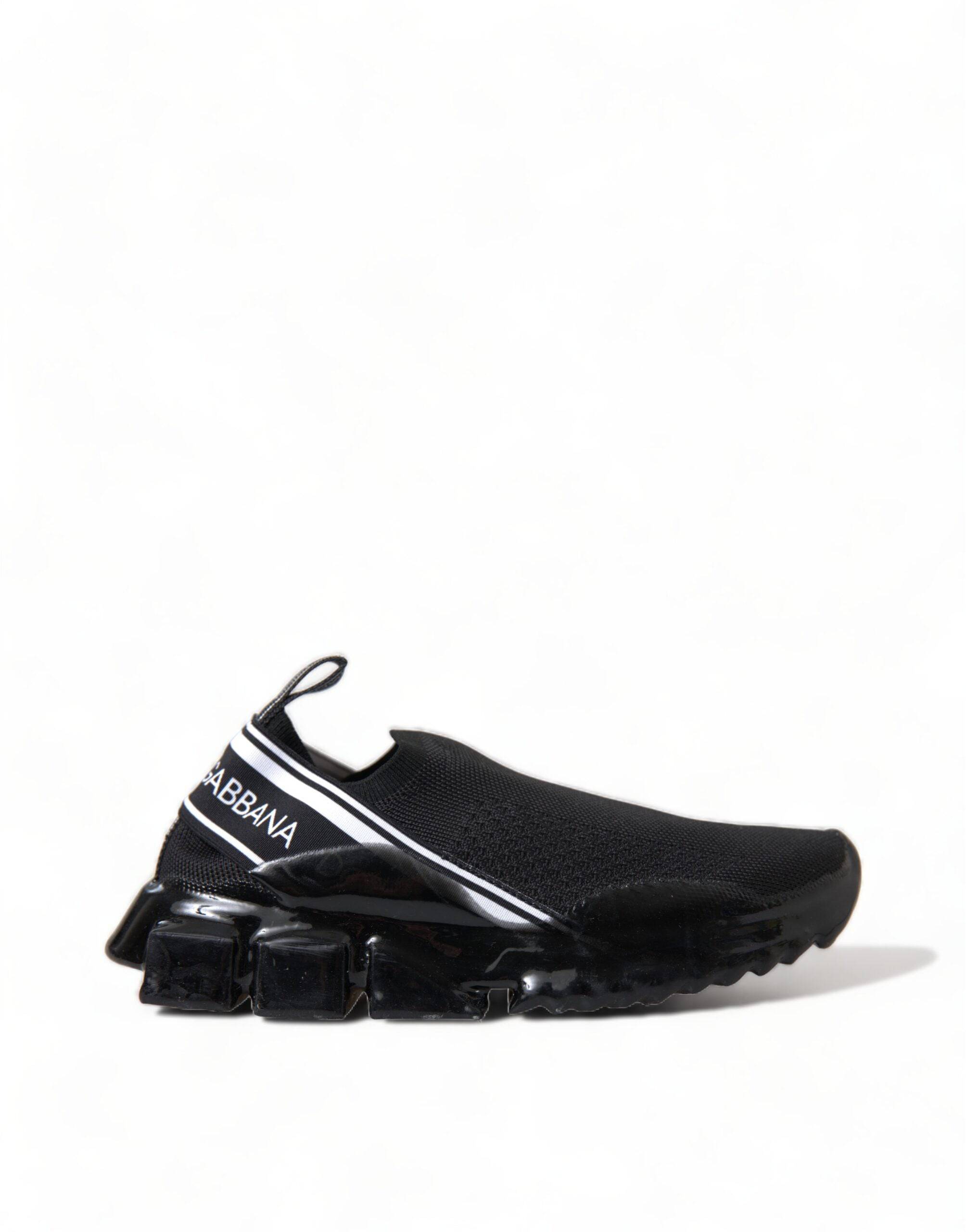 Dolce & Gabbana Chic Monochrome Sorrento Sneakers - ACCEXO