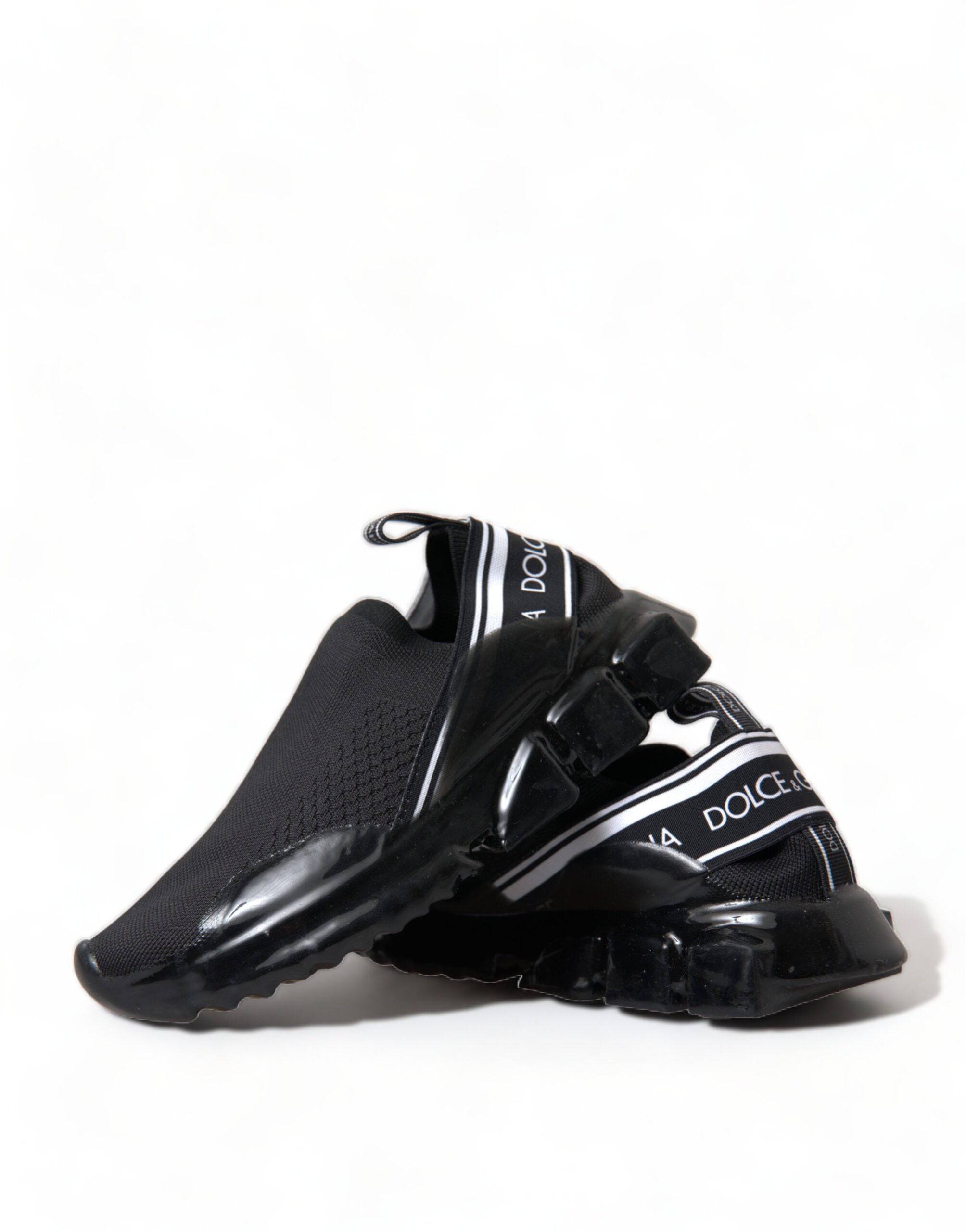 Dolce & Gabbana Chic Monochrome Sorrento Sneakers - ACCEXO