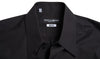 Dolce & Gabbana Elegant Slim Fit Black Cotton Dress Shirt