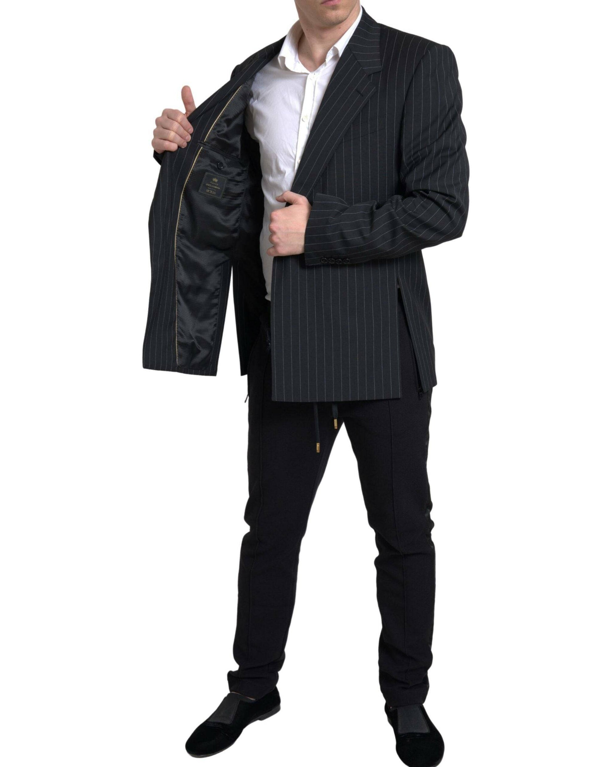 Dolce & Gabbana Sicilian Elegance Slim Fit Blazer - ACCEXO