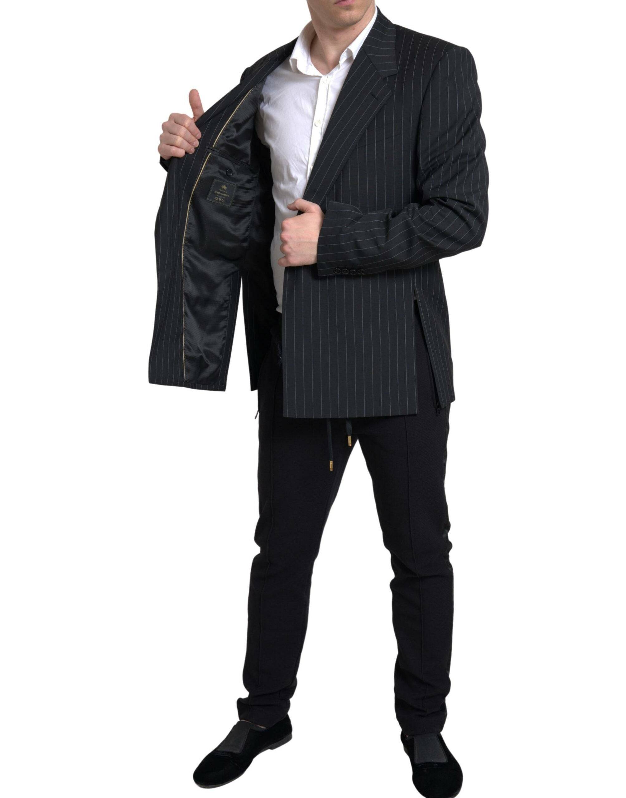 Dolce & Gabbana Sicilian Elegance Slim Fit Blazer - ACCEXO