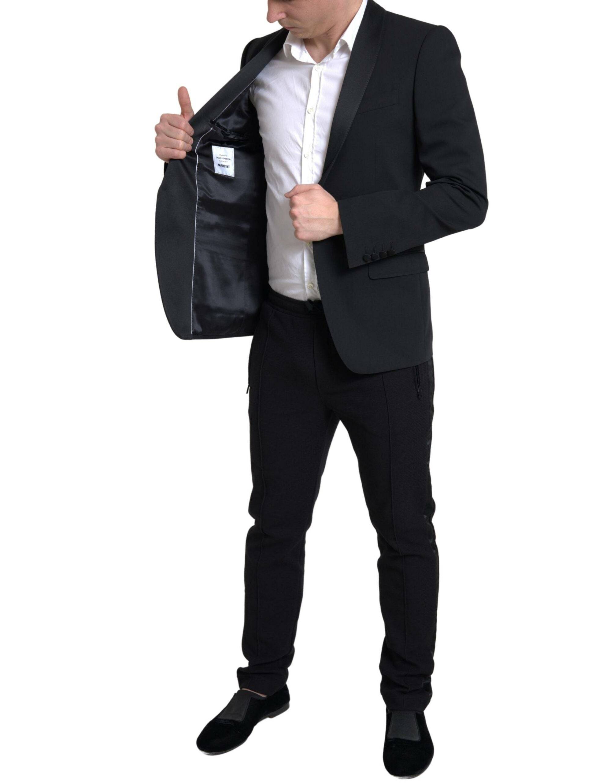 Dolce & Gabbana Chic Slim Fit Virgin Wool Blazer - ACCEXO