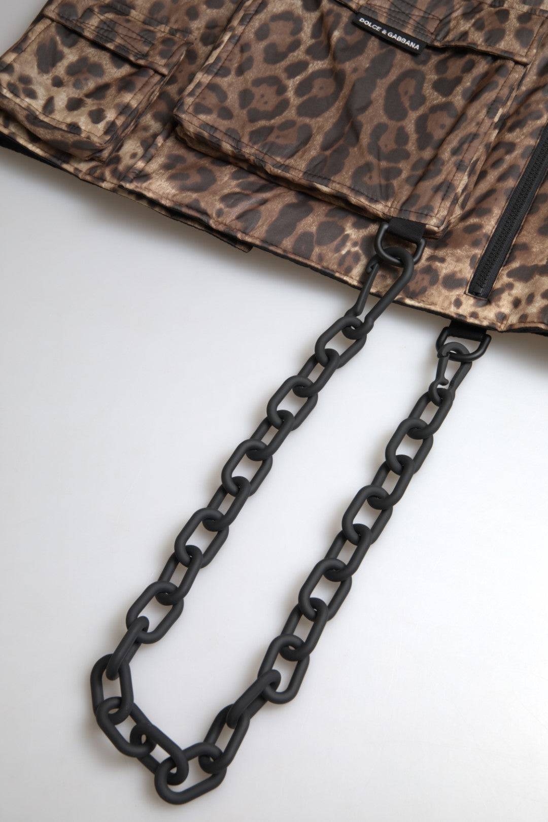 Dolce & Gabbana Silk Leopard Vest Exclusive Sportswear - ACCEXO