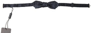 Dolce & Gabbana Elegant Blue Silk Bow Tie - ACCEXO